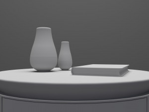 Modern Nightstand 3D मॉडल