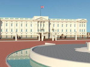 Buckingham Palace 3D Model