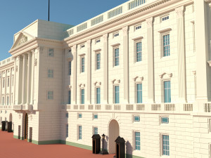 Buckingham Palace Modelo 3D