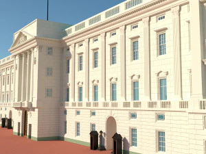 Buckingham Palace 3D Model