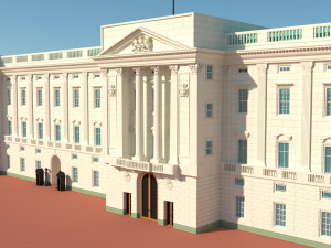 Buckingham Palace Modelo 3D