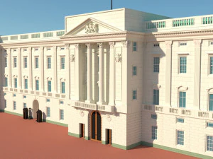 Buckingham Palace 3D Model