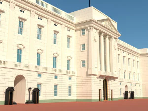 Buckingham Palace 3D Model