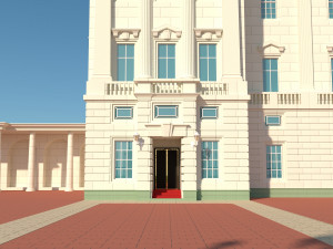 Buckingham Palace Modelo 3D