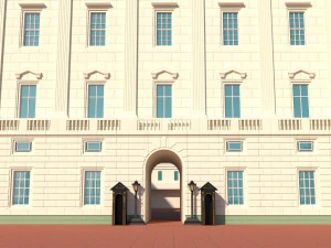 Buckingham Palace 3D Model