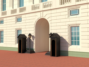 Buckingham Palace Modelo 3D