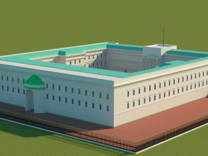 Buckingham Palace 3D Model
