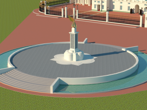 Buckingham Palace Modelo 3D