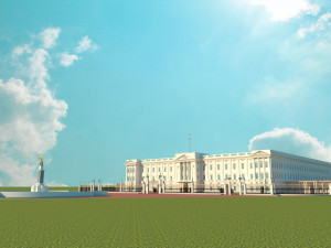Buckingham Palace Modelo 3D