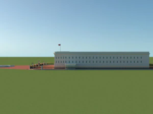 Buckingham Palace 3D Model