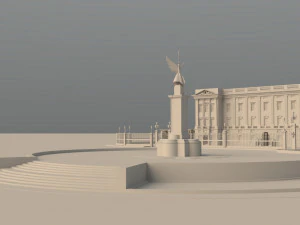 Buckingham Palace 3D Model