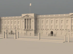 Buckingham Palace 3D Model