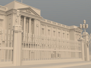 Buckingham Palace Modelo 3D