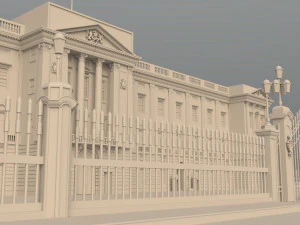 Buckingham Palace 3D Model