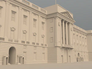 Buckingham Palace 3D Model