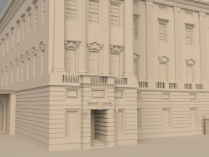 Buckingham Palace 3D Model