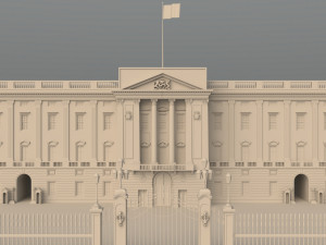 Buckingham Palace Modelo 3D