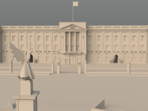 Buckingham Palace Modelo 3D
