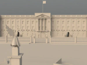Buckingham Palace 3D Model