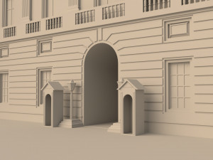 Buckingham Palace Modelo 3D