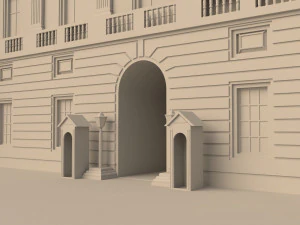 Buckingham Palace 3D Model