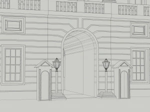 Buckingham Palace 3D Model