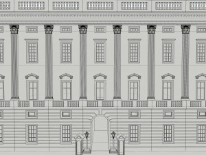 Buckingham Palace Modelo 3D