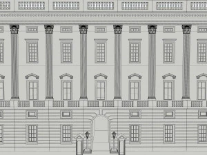 Buckingham Palace 3D Model