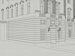 Buckingham Palace Modelo 3D