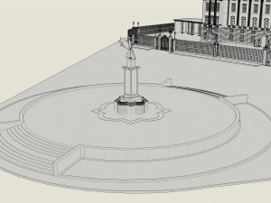 Buckingham Palace Modelo 3D