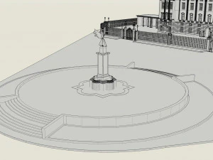 Buckingham Palace 3D Model