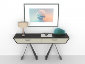 Console table Model 3D