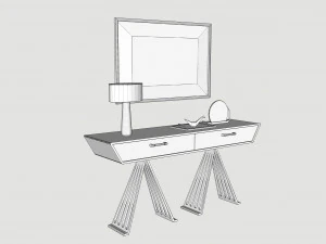 Console table 3D Model