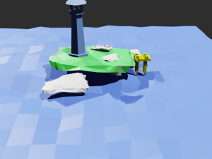 Lighthouse 3D मॉडल