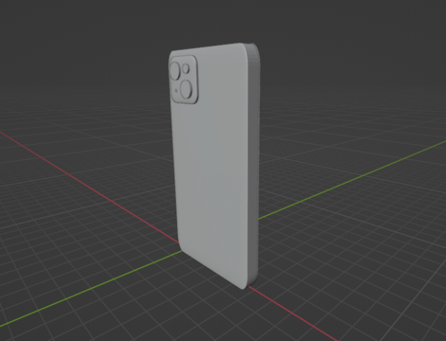 Iphone NO TEXTURE Modelo 3D .c4d .max .obj .3ds .fbx .stl .blend 