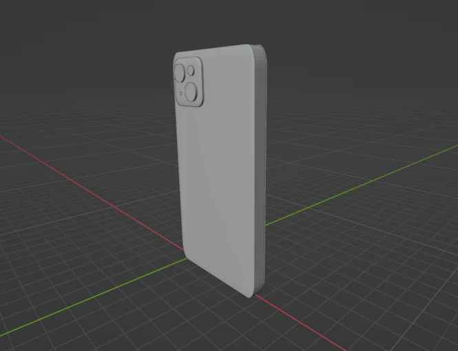Iphone NO TEXTURE 3D Model .c4d .max .obj .3ds .fbx .stl .blend 