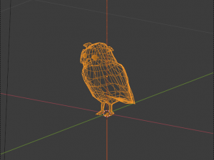 Great Horned Owl 3D Model