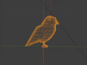 Great Horned Owl 3D Model