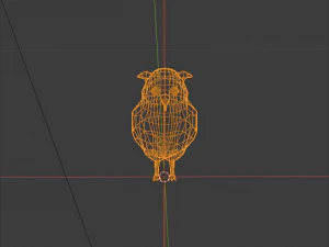 Great Horned Owl 3D Model