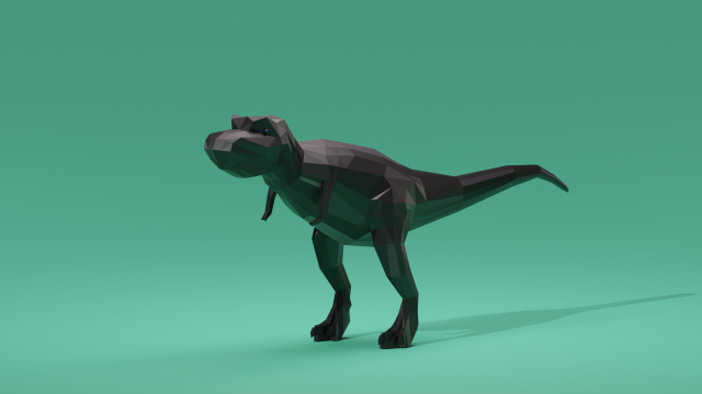 Tyrannosaurus Rex Modelo 3D .c4d .max .obj .3ds .fbx .stl .blend 