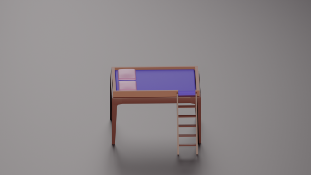 Perch Loft Bed 3D 模型 .c4d .max .obj .3ds .fbx .stl .blend 