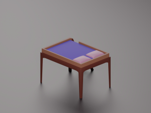 Perch Loft Bed 3D 模型
