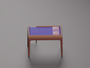 Perch Loft Bed 3D 模型