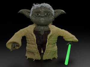 Master Yoda Model 3D
