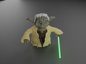 Master Yoda 3D Модель