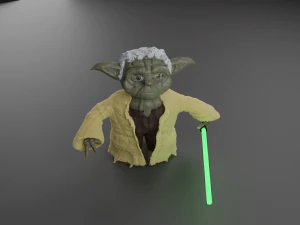 Master Yoda 3D Model