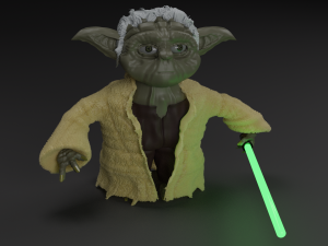 Master Yoda 3D Модель