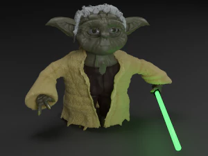 Master Yoda 3D Model