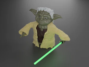 Master Yoda 3D Model