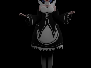 Rem from ReZero 3D Model